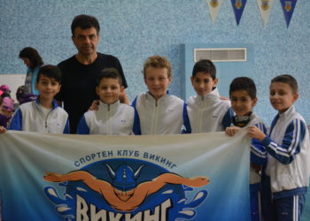 Медали за делфинчетата на “Викинг” от първия плувен турнир “Царевец”