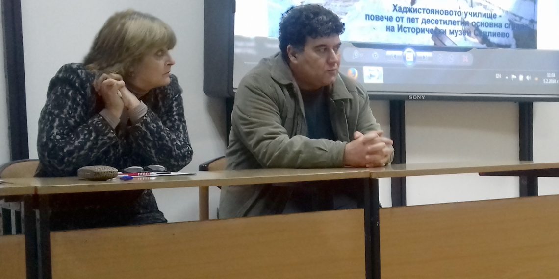 Музейните експозиции в Хаджистояновото училище представи Димитър Димитров на семинар с учители по История и цивилизации