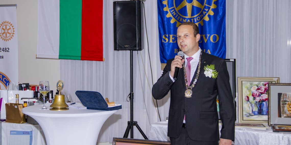 Цветомир Цанков: “Ротарианството събира различията в една кауза, заедно можем да превърнем Севлиево в едно по-добро място за живеене”