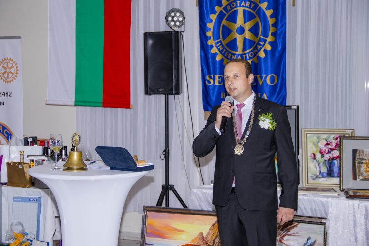 Цветомир Цанков: “Ротарианството събира различията в една кауза, заедно можем да превърнем Севлиево в едно по-добро място за живеене”