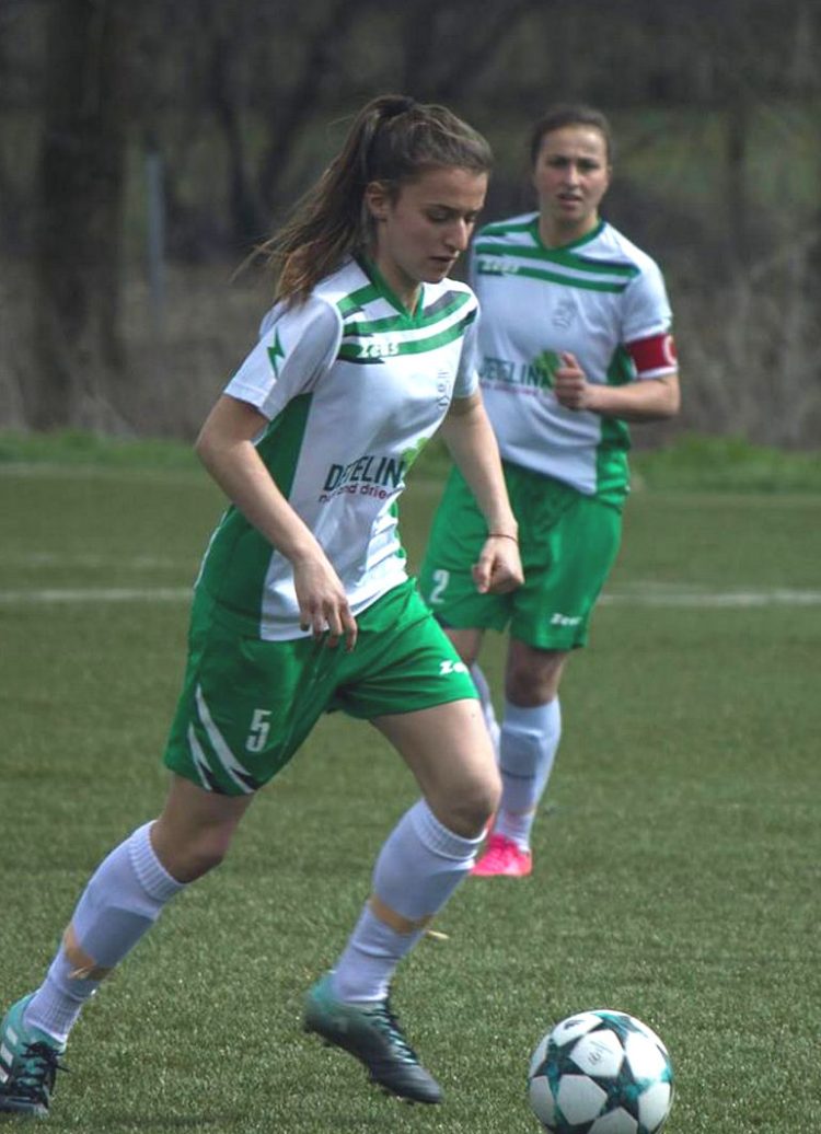 Футболистка на “Севлиево Лейдис” с гол за националния отбор