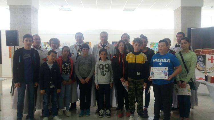 Тамплиерите поощриха с награди деца, творили на тема “Рицарят в мен”