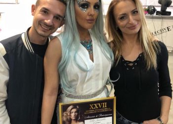 Ива Петкова спечели втора награда на конкурс за грим в Пловдив