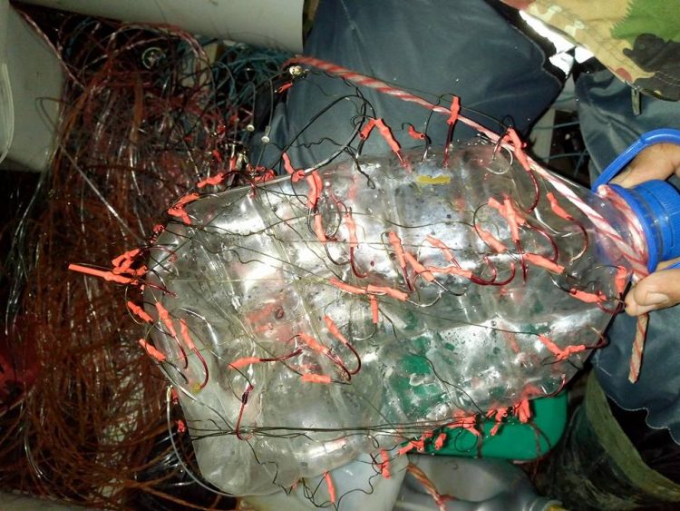 1 км бракониерски мрежи извадиха от язовира