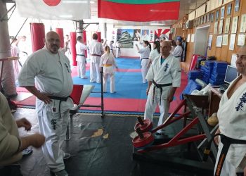 За първи път! В Севлиево тренира националният отбор по карате