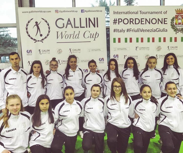 Девойките на “Севлиево Лейдис” представиха България на силния международен турнир GALLINI WORLD CUP в Италия