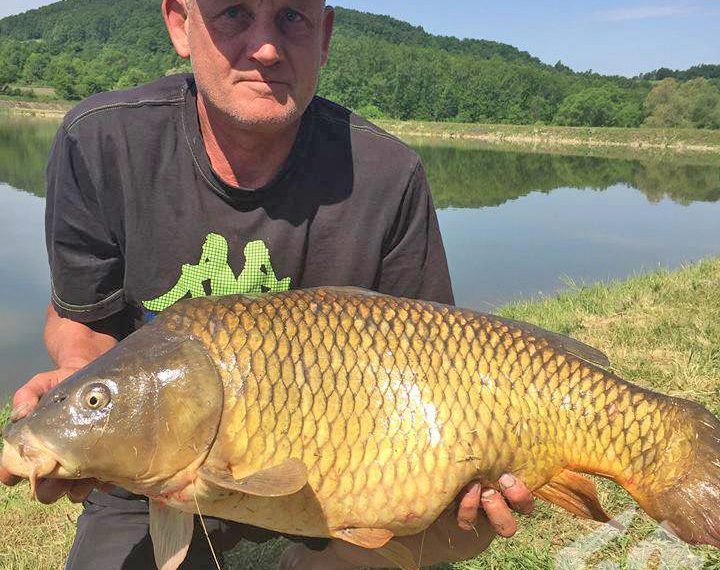 Горнооряховец улови 14-килограмов шаран край Севлиево