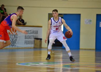 Баскетболистът Ангел Илиев в националния тим за юноши до 18 години