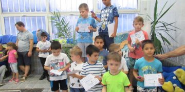 28 плувци мериха сили в първото състезание по скоростно плуване