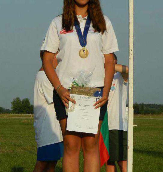 Кристина Иванова спечели Световната купа по ракетомоделизъм за 2018 г.