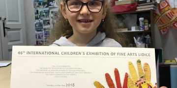 5-годишната Мартина с международна награда от Лидице