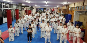 Каратистите издържаха изпит за технически степени и изпратиха една успешна спортно-състезателна година