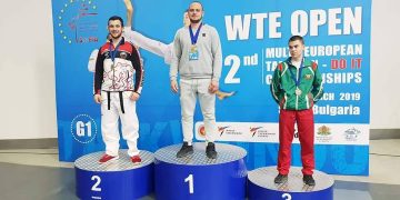 2 сребърни медала за Николай Василев от Мултиевропейското първенство по таекуондо