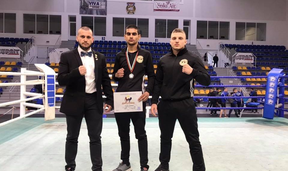 Сребърен медал за Мехмед Демиров от Държавното по кикбокс