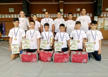 7 отличия от турнира “Млади Данколовци” за борците