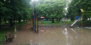 57 литра на кв.м дъжд паднаха в Севлиево