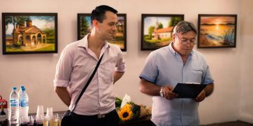 Залезът в картините на Дамян Петров показват в Музея на съвременното изкуство