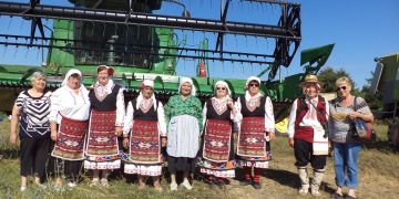 Жътва в Крамолин