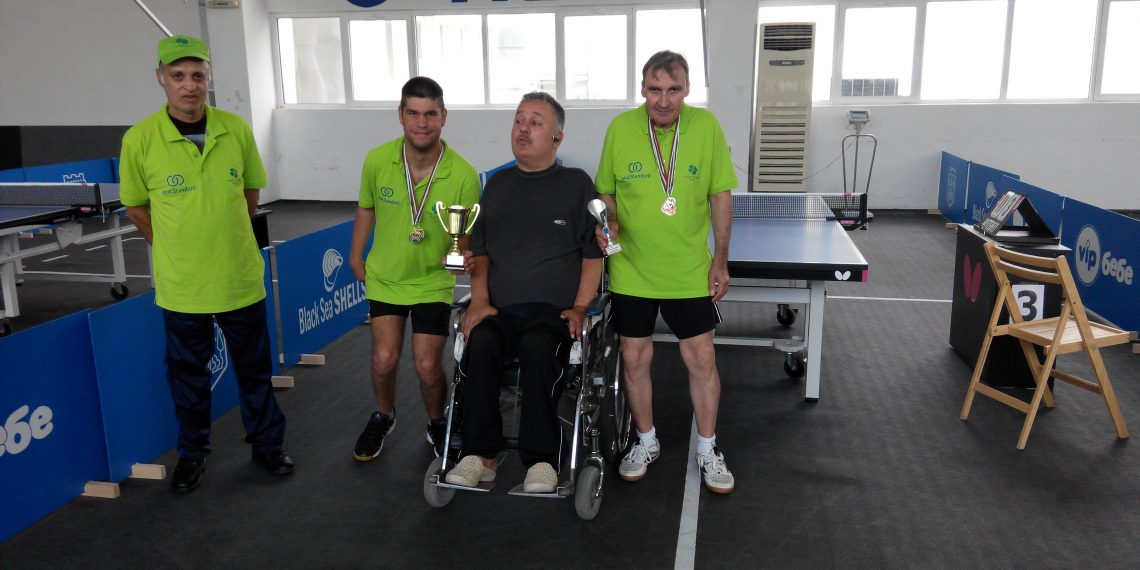Трима севлиевци с увреждания – с медали в първенството по тенис на маса