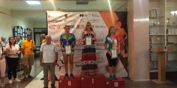 Две втори места в източноевропейския шампионат по ориентиране за ветерани