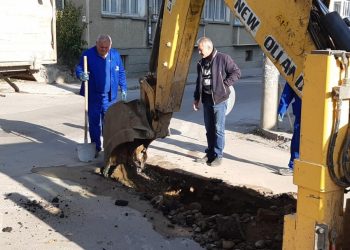 Започна планов ремонт на канализацията на ул.“Георги Бенковски“ в Севлиево