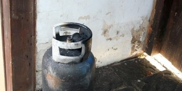 Газова бутилка пламна