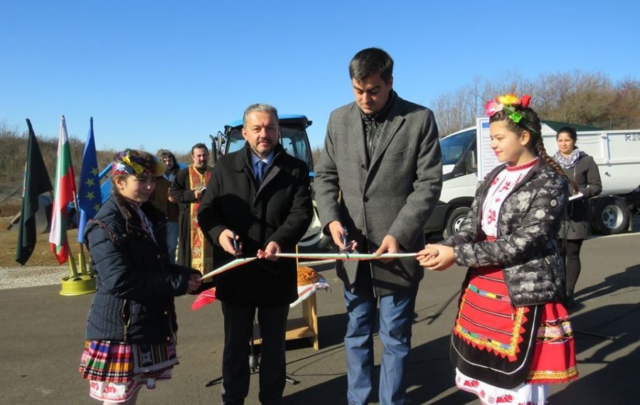 Кметовете на Дряново и Севлиево прерязаха лентата на системата за разделно събиране и рециклиране на биоотпадъци в Дряново
