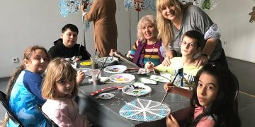 Снежана Велчева – с коледна работилница във Виена