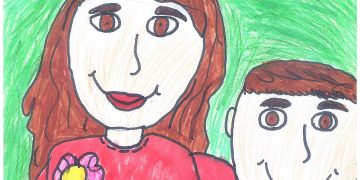 Четвъртокласници рецитираха и рисуваха за мама