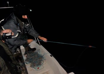 Пак бракониерски мрежи на язовира