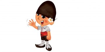 Радумко е името, избрано за рисуваното човече в музей “Етър”