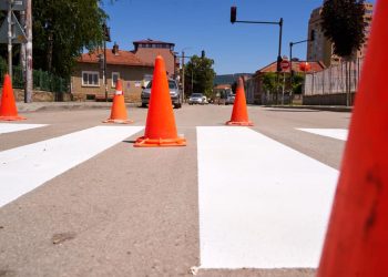 Обновиха пътната маркировка в Севлиево
