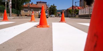 Обновиха пътната маркировка в Севлиево