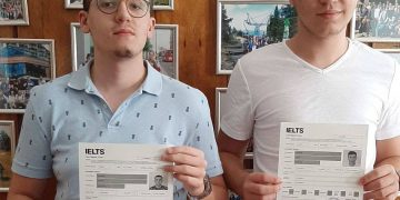 Отлични резултати на изпита IELTS получиха Аксел и Димитър от езиков център “Видима”