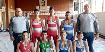 Отборът ни по борба – отново в тройката на България във възраст кадети, Сали Сашев – за девети път шампион на страната