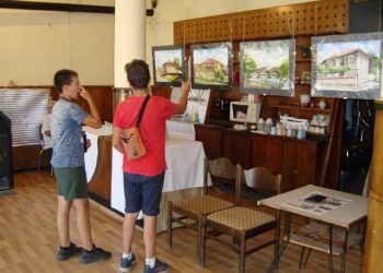 Васко Василев зарадва жителите на Горна Росица с изложба