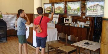 Васко Василев зарадва жителите на Горна Росица с изложба