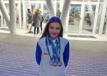 Ивайла Йонкова с три медала от SHARKS SWIMMING CUP  Бургас