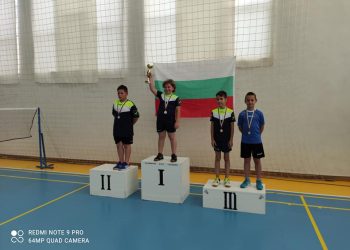 Отлично представяне на малките бадминтонисти на Държавното първенство в Гълъбово