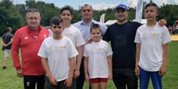 Медали за малките борци от първия турнир “Народни борби” в Горна Оряховица