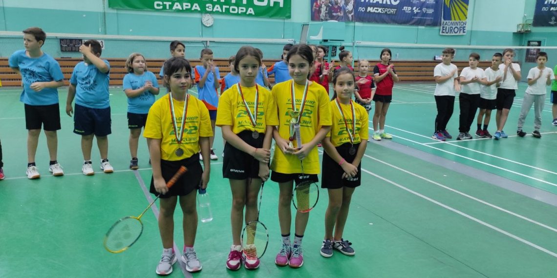 Отлично представяне на бадминтонистите в Стара Загора