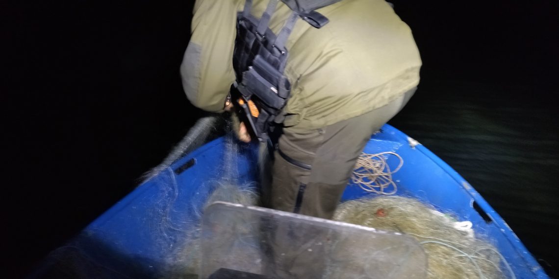 Пак бракониерски мрежи на яз. “Александър Стамболийски”