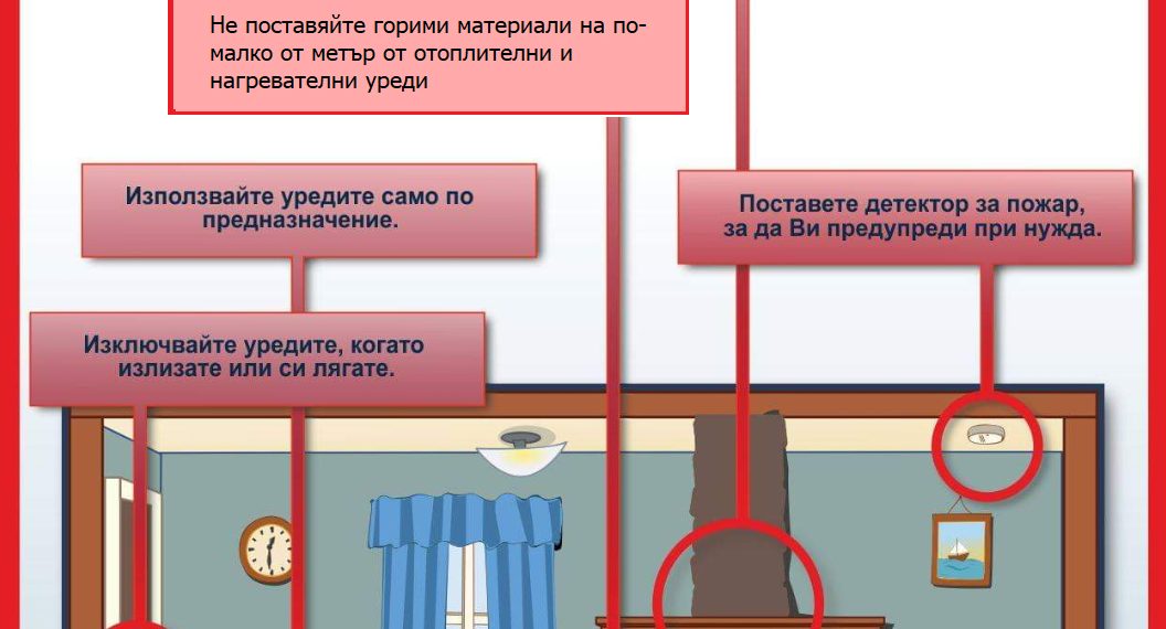 Пожарната с апел за спазване на противопожарните правила