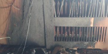 Горя Кметството в Сенник, има съмнения за умишлен палеж