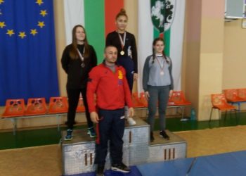 Сабрина Колева – трета в свободната борба за девойки