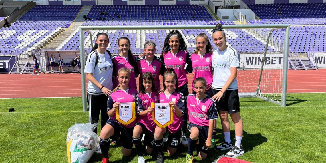 Второ място за девойките до 15 г. на турнира Купа M&BM