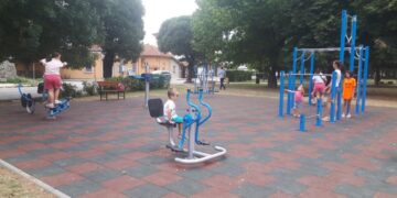 Община Севлиево изгради пет нови фитнеса на открито