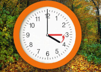 Местим стрелките с час назад