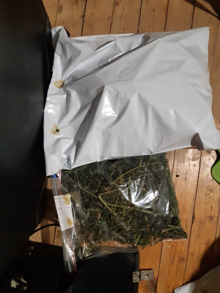 Иззеха 6 килограма марихуана от надрусан габровец