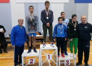 Двама борци с подиум от Международен турнир